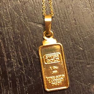 Bnwot.999 solid sterling silver/ 14k gold overlay.